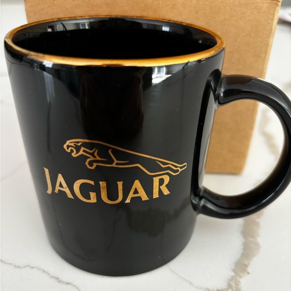 jaguar Other - Jaguar Coffee Cup Mug Black Gold New in Box